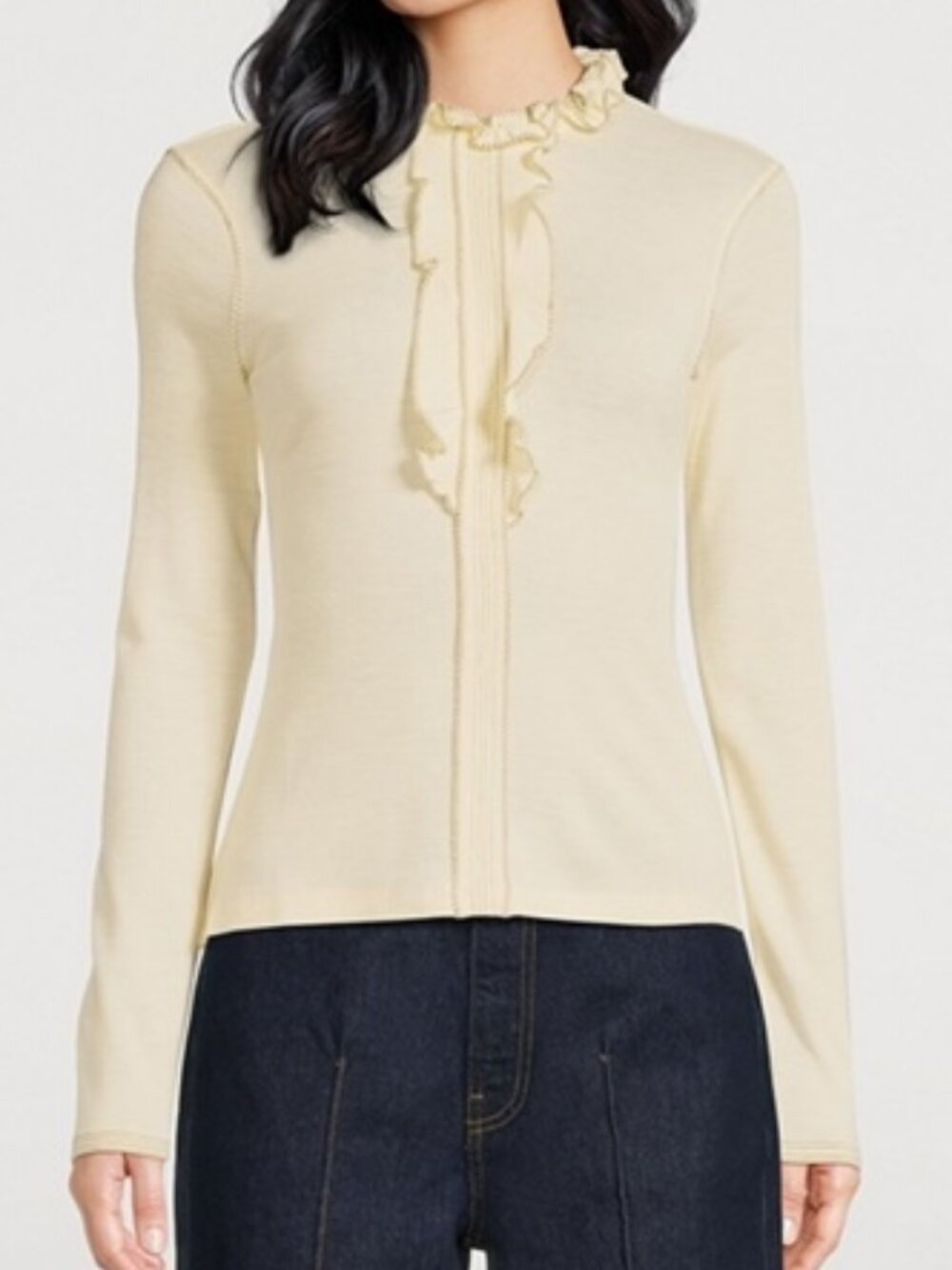 ULLA JOHNSON SIZE M 100% ORGANIC COTTON TOP